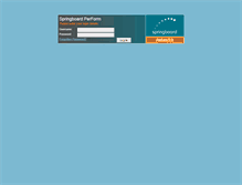 Tablet Screenshot of perform.spring-board.info